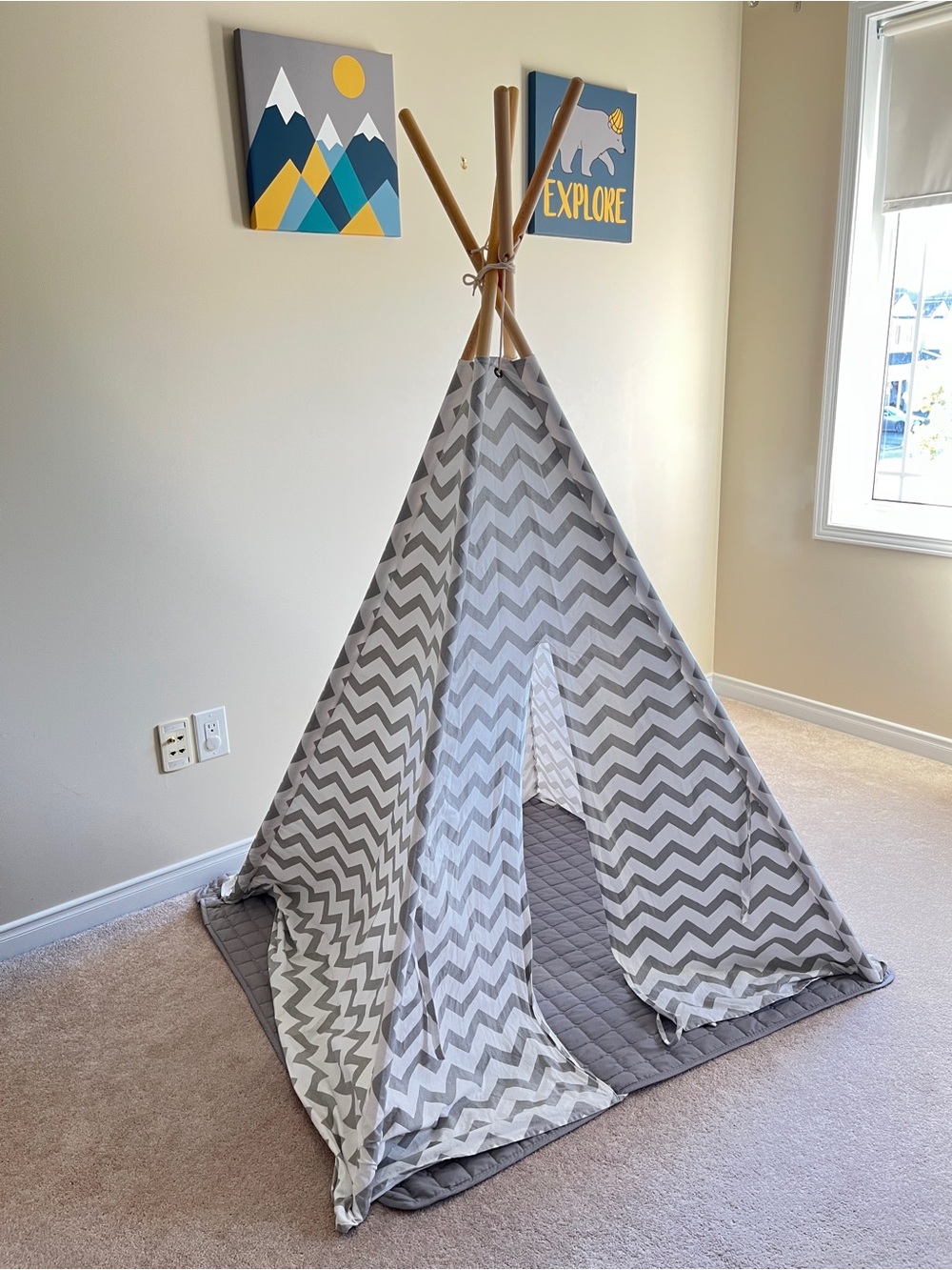 Kids Teepee Play Tent
